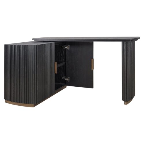 Bureau Cambon Eiken - 134 x 45 cm - Afbeelding 6