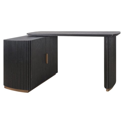 Bureau Cambon Eiken - 134 x 45 cm - Afbeelding 7