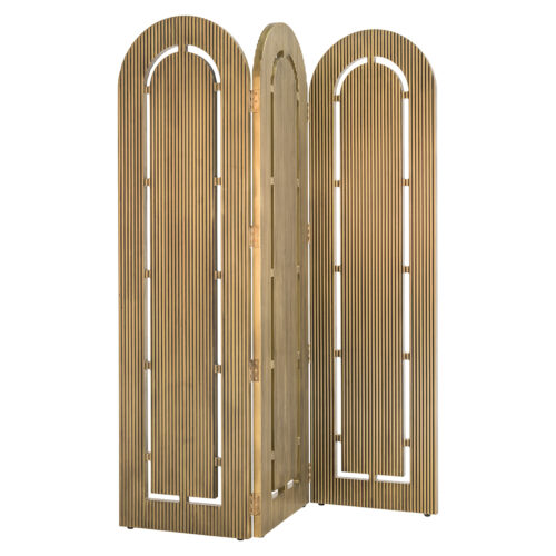 Kamerscherm Macallen brass finish painted (Geborsteld Goud) - Afbeelding 3