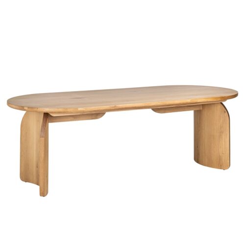Ovale Eettafel Fairmont Eiken 270 x 100 cm - Naturel