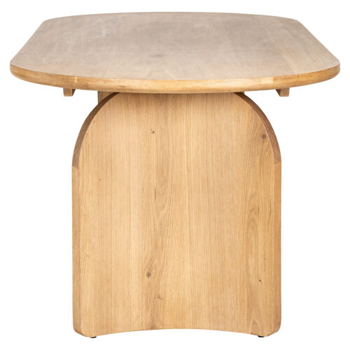 Ovale Eettafel Fairmont Eiken 270 x 100 cm - Naturel - Afbeelding 2