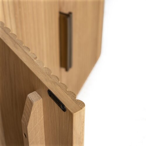 Dressoir Belfort 4-deurs (Naturel Eiken) - Afbeelding 7