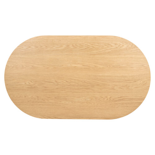 Ovale Salontafel Belfort Eiken 140 cm -Naturel - Afbeelding 3