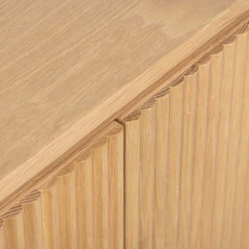 TV-meubel Belfort 4-deurs (Natural oak) - Afbeelding 10