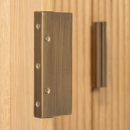 TV-meubel Belfort 4-deurs (Natural oak) - Afbeelding 12