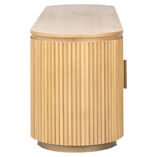 TV-meubel Belfort 4-deurs (Natural oak) - Afbeelding 2