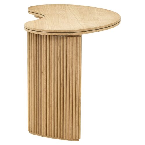 Organische Bureau Belfort Eiken - 130 x 70 cm - Afbeelding 3