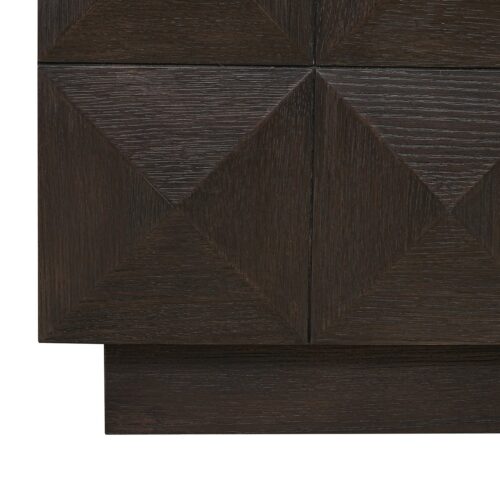 Tv-dressoir Claremont 4-deurs (Brown) - Afbeelding 8