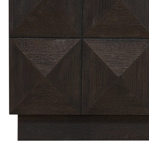 Opbergkast Claremont Eiken en travertin 139 x 95cm - Afbeelding 10