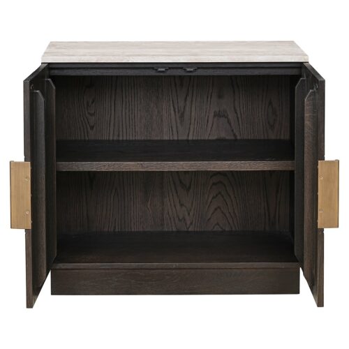 Dressoir Claremont 2-deurs (Bruin) - Afbeelding 6