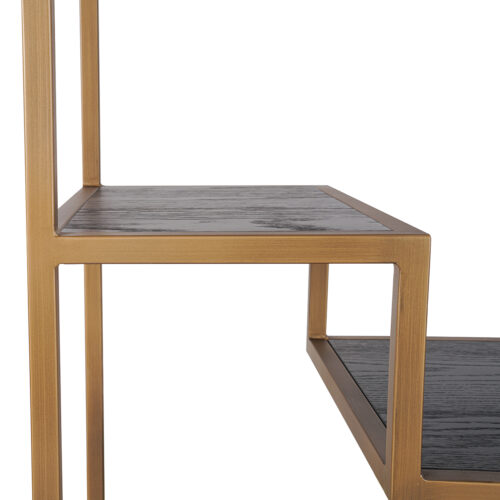 Wandkast Claremont Eiken en travertin 220 x 120cm - Afbeelding 7
