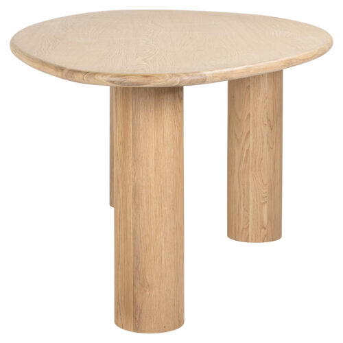 Organische Eettafel Oakley Eiken 235 x 110 cm - Naturel - Afbeelding 3
