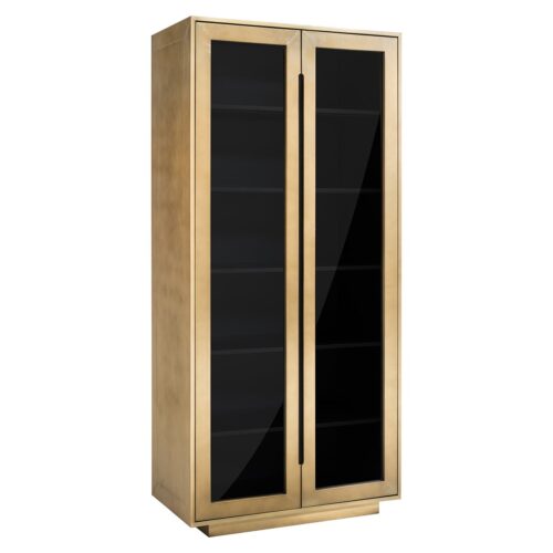 Vitrinekast Finsbury Brass 209 x 97cm
