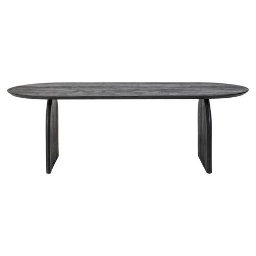 Ovale Eettafel Hudson 200 x 100 cm - Mangohout - Afbeelding 4