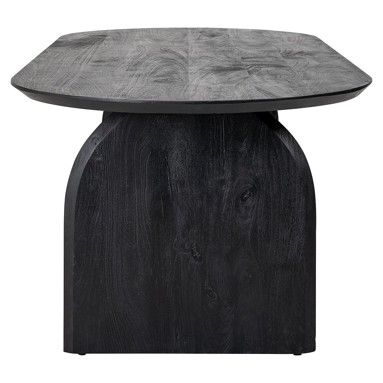 Ovale Eettafel Hudson 235 x 100 cm - Mangohout - Afbeelding 2