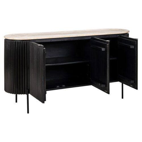 Dressoir Hampton (Donker Bruin) - Afbeelding 6
