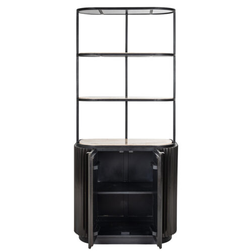 Wandkast Hampton Travertin 199 x 91 cm - Afbeelding 3