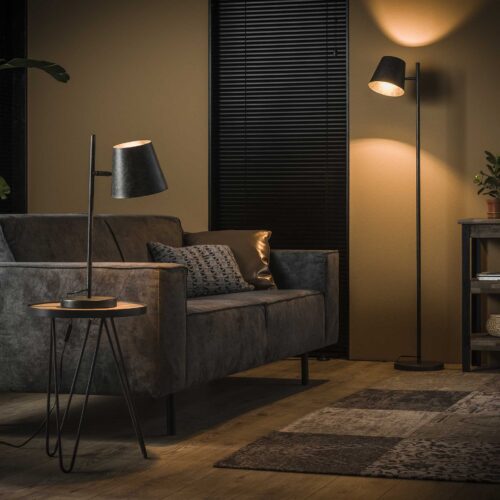 Vloerlamp Hat met verstelbare kap - 157 cm - Afbeelding 9
