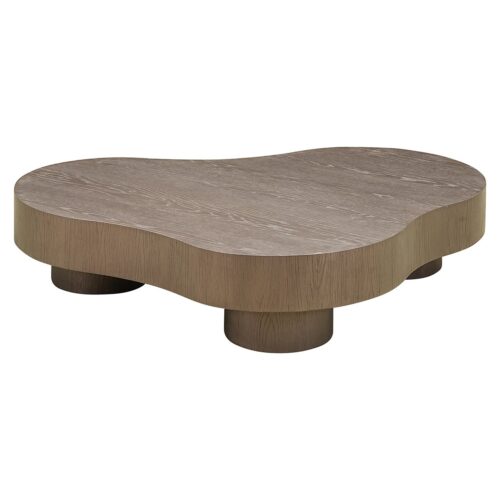 Organische Salontafel Bogor  Set van 2 stuks - Bruin - Afbeelding 2