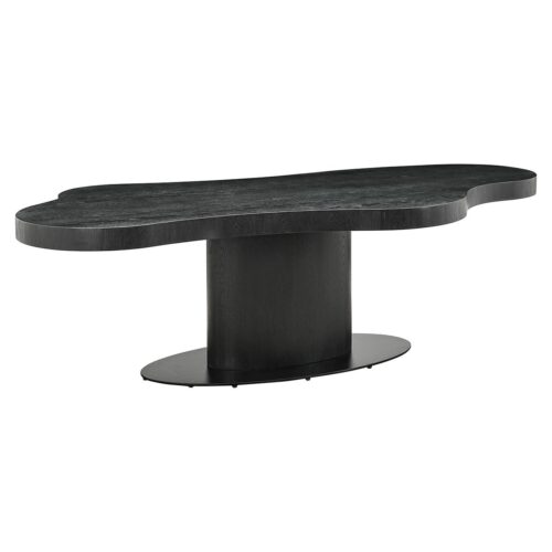 Organische Eettafel Bogor Eiken 225 x 115 cm - Dark Coffee