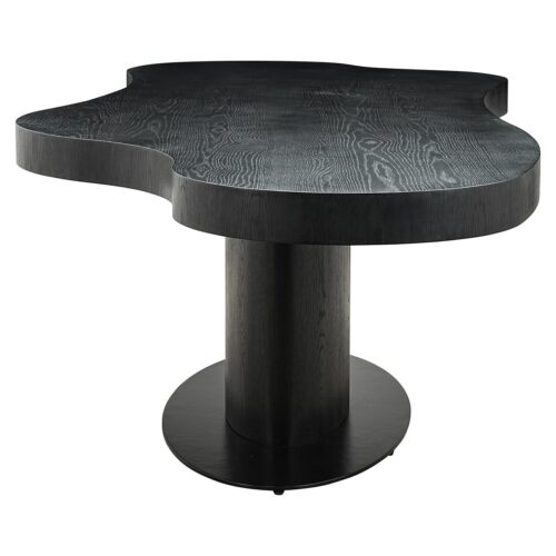 Organische Eettafel Bogor Eiken 225 x 115 cm - Dark Coffee - Afbeelding 3