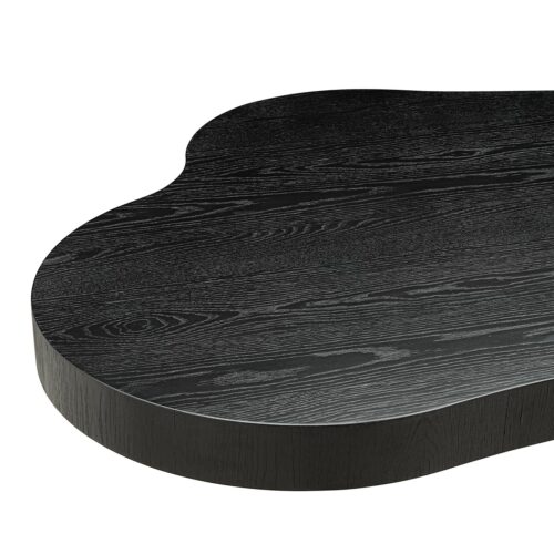 Organische Eettafel Bogor Eiken 225 x 115 cm - Dark Coffee - Afbeelding 4