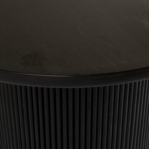 Ovale Eettafel Kingston Eiken 240 x 100 cm - Dark Coffee - Afbeelding 8