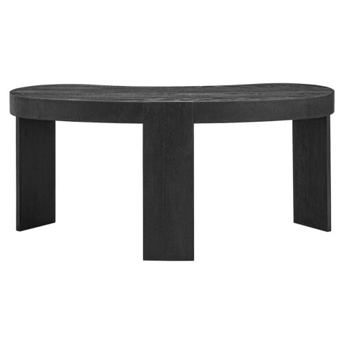 Organische Bureau Navarino Eiken - 165 x 65 cm - Afbeelding 4
