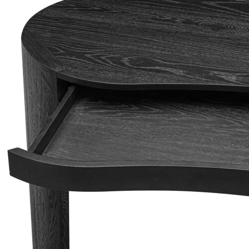 Organische Bureau Navarino Eiken - 165 x 65 cm - Afbeelding 7