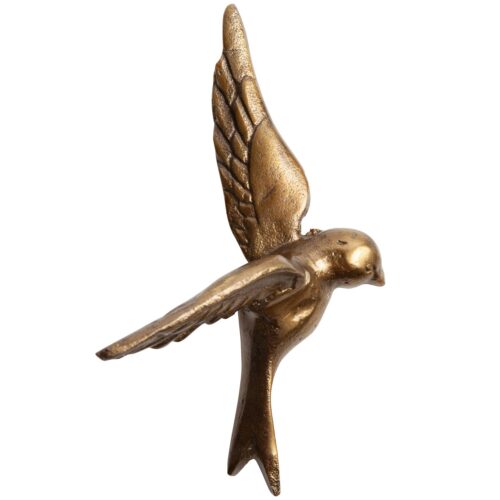 Set v 3 - avaler too vogels metaal antique brass - Afbeelding 2