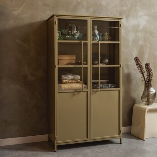 Bijzettafel Shoal Keramiek 46 x 31cm - Crème - Afbeelding 2