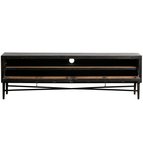 TV-meubel Bequest 160cm - Zwart - Afbeelding 6