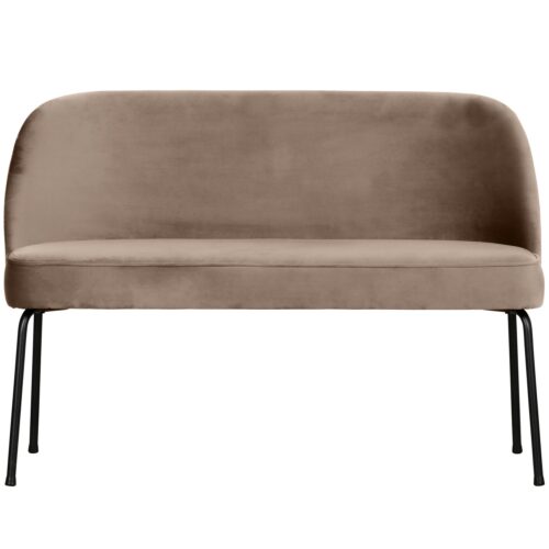 Eetkamerbank Vogue Velvet, 120cm - Khaki