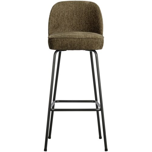 Barstoel Vogue Structure Velvet - Bonsai (zithoogte 80cm) - Afbeelding 2