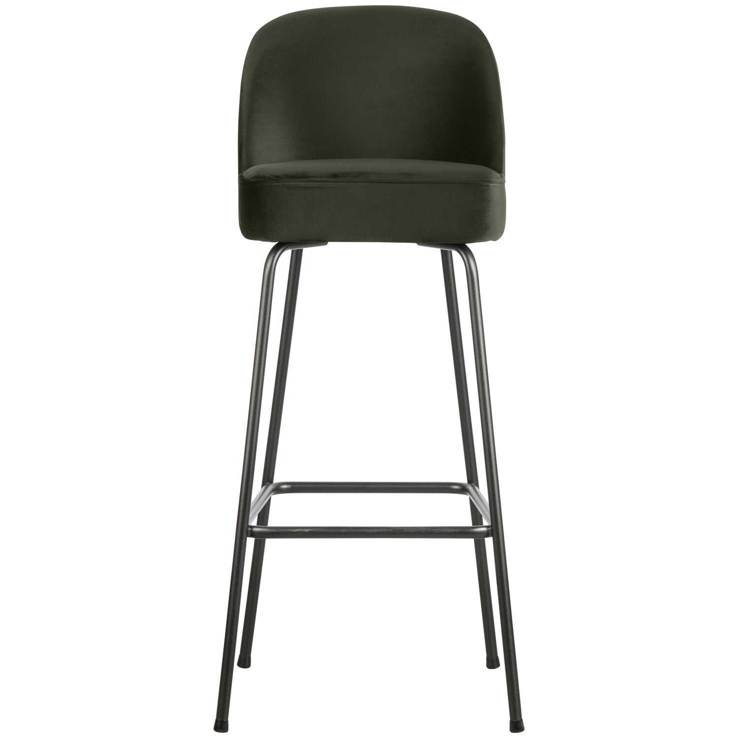 Barstoel Vogue Velvet - Donkergroen (zithoogte 79cm)