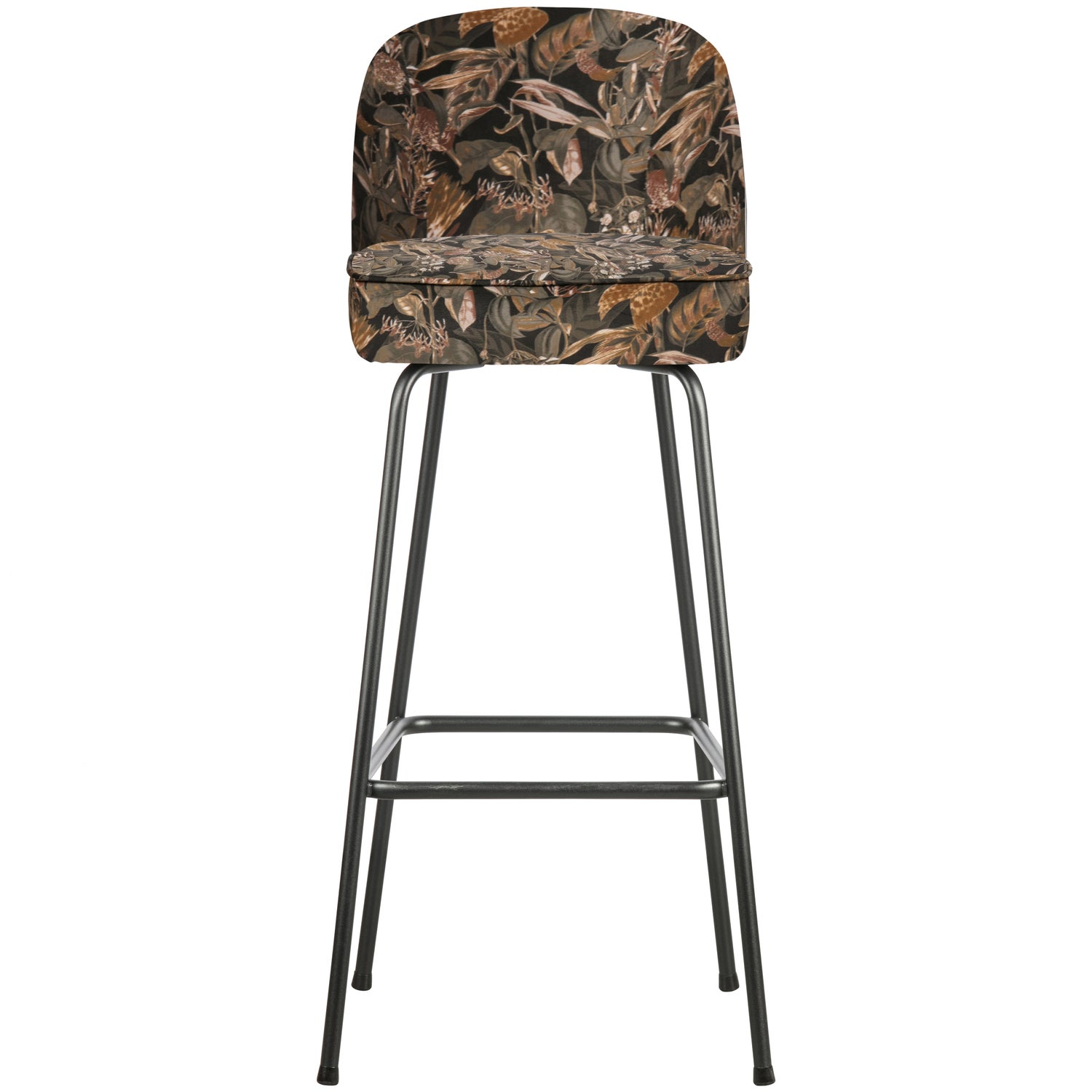 Barkruk Vogue - Bouquet Zwart (zithoogte 80 cm)