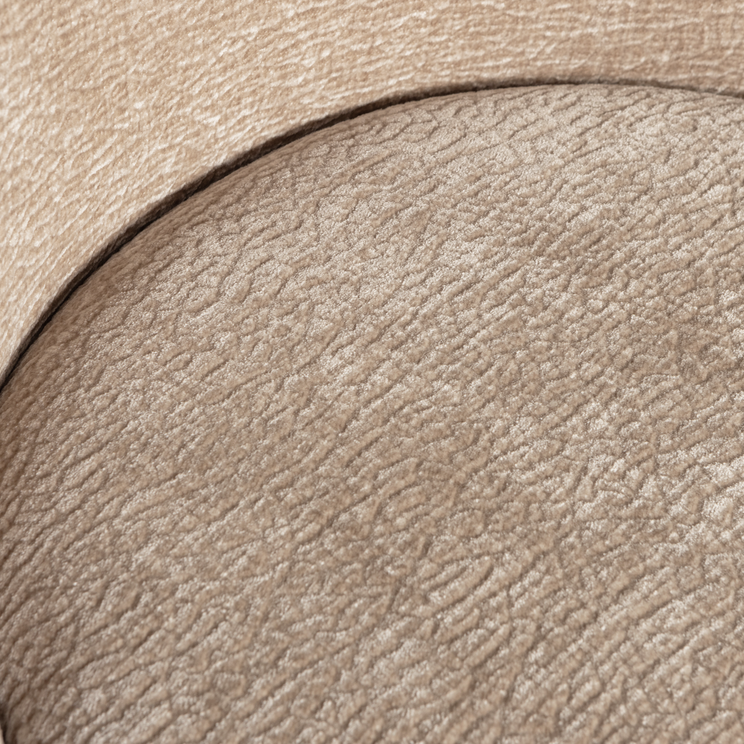 Barkruk Vogue 3D Chenille - Zand (zithoogte 80cm) - Afbeelding 3