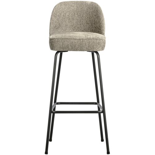 Barstoel Vogue Structure Velvet - Wheatfield (zithoogte 80cm) - Afbeelding 2