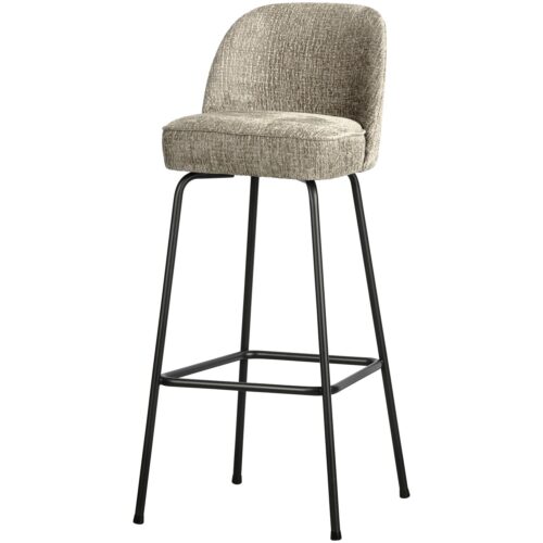 Barstoel Vogue Structure Velvet - Wheatfield (zithoogte 80cm)