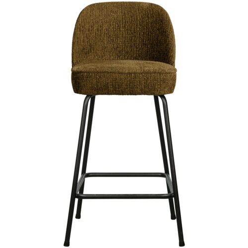 Barstoel Vogue Velvet - Brass (zithoogte 65cm) - Afbeelding 2