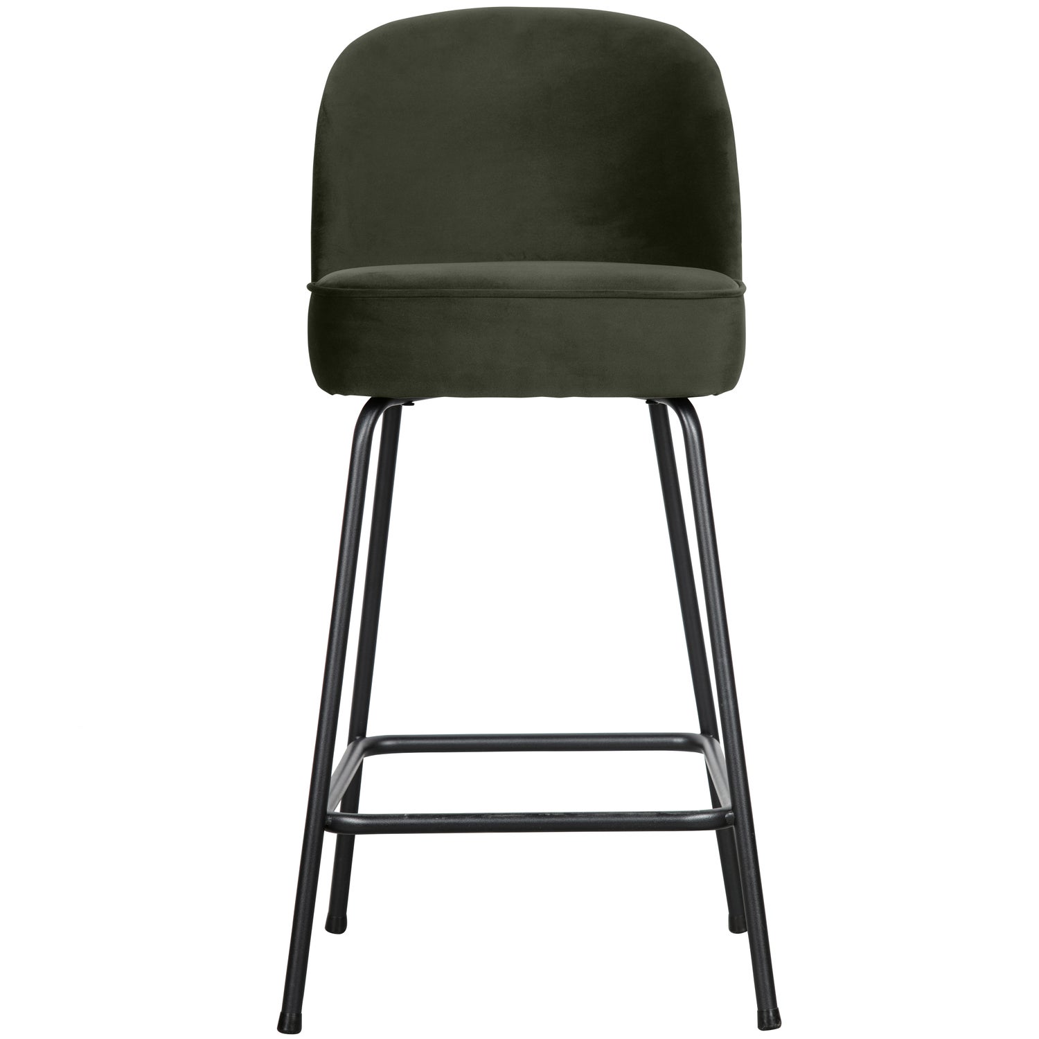 Barstoel Vogue Velvet - Donkergroen (zithoogte 65cm)