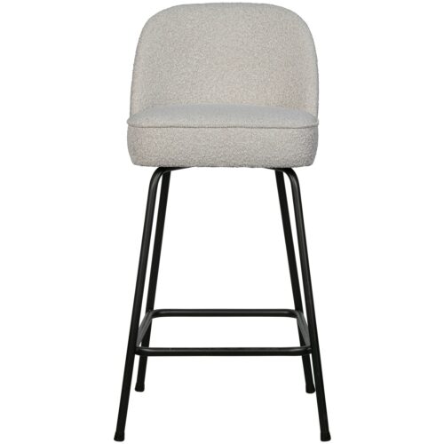 Barstoel Vogue Bouclé - Naturel (zithoogte 65cm)
