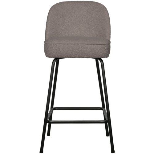 Barstoel Vogue Bouclé - Nougat (zithoogte 65cm)