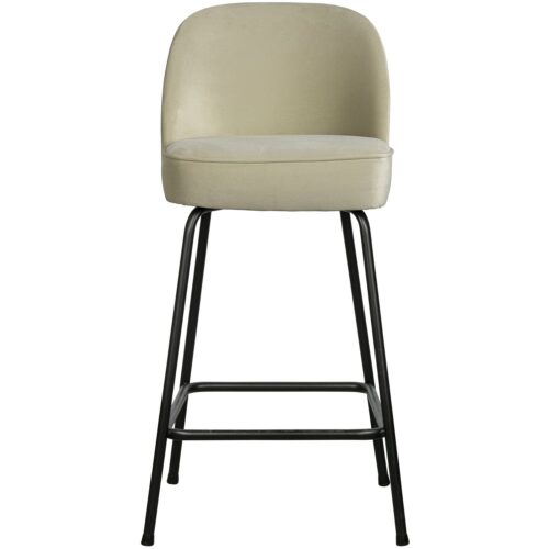 Barstoel Vogue Velvet - Pistache(zithoogte 65cm)