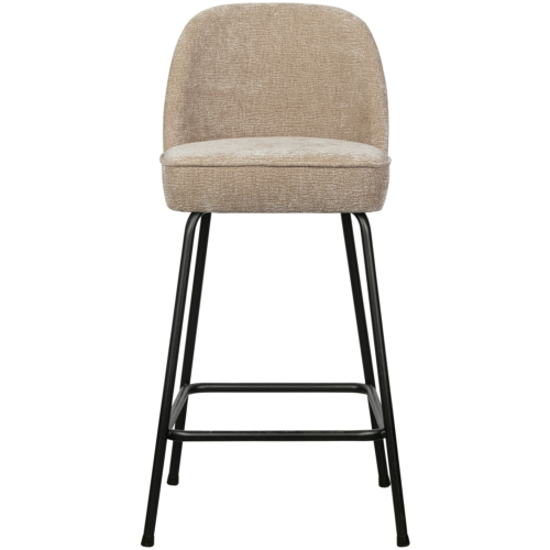 Barkruk Vogue 3D Chenille - Zand (zithoogte 65cm) - Afbeelding 2