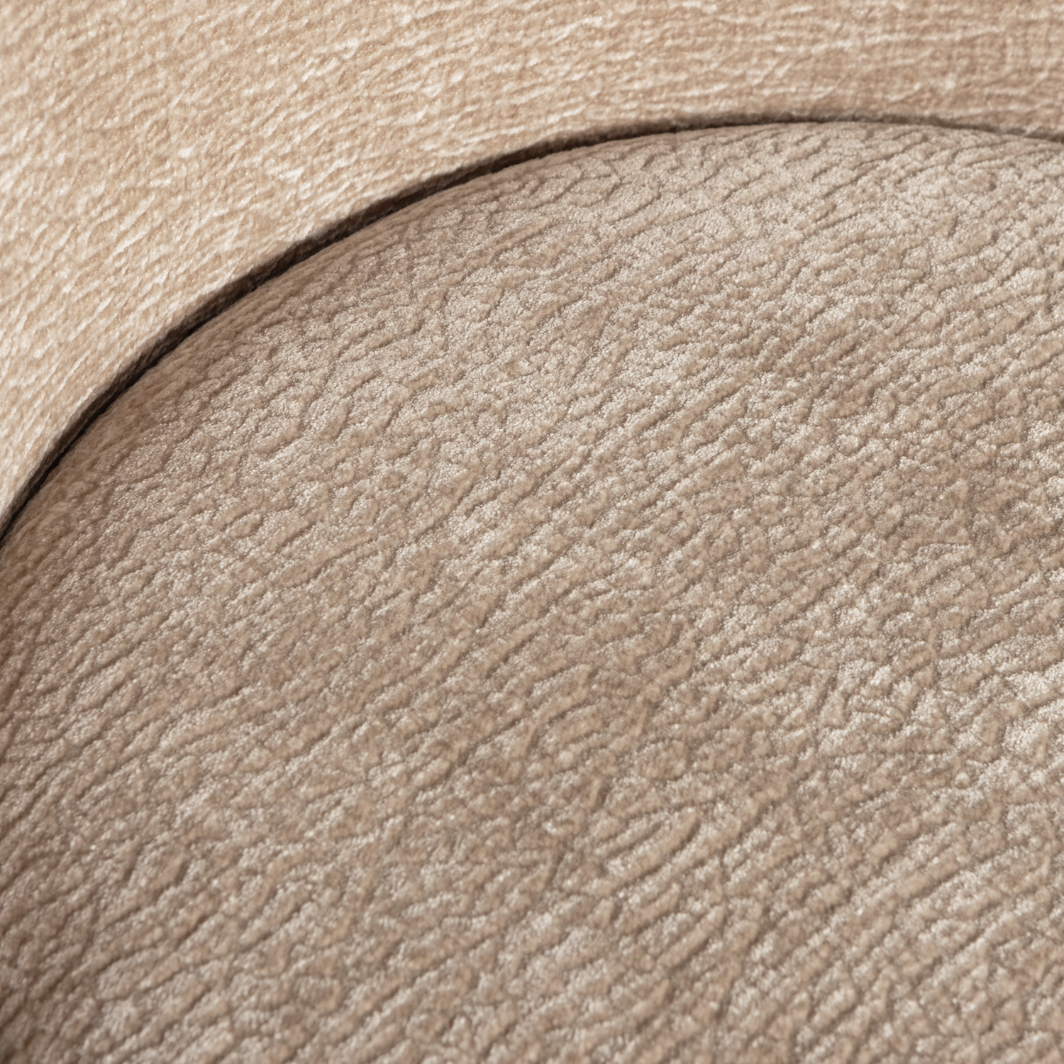 Barkruk Vogue 3D Chenille - Zand (zithoogte 65cm) - Afbeelding 3