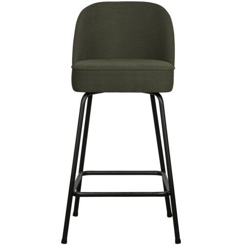 Barkruk Vogue Woven - Warm groen (zithoogte 65cm)