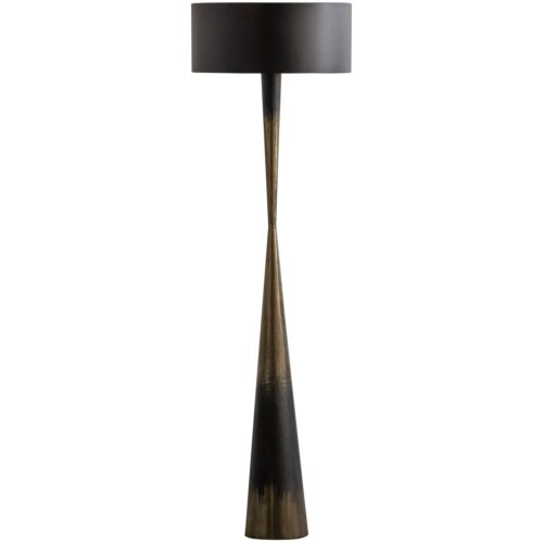 Vloerlamp Blackout Too kleur Zwart
