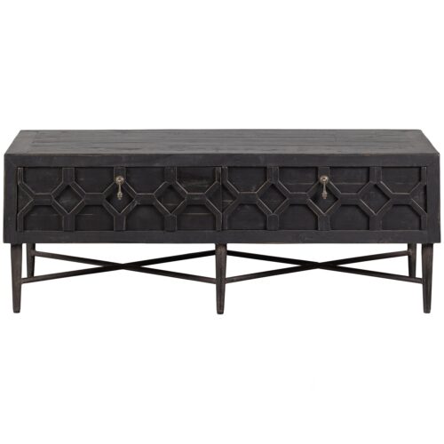 Salontafel/TV-meubel Bequest 120 x 60cm - Zwart - Afbeelding 4