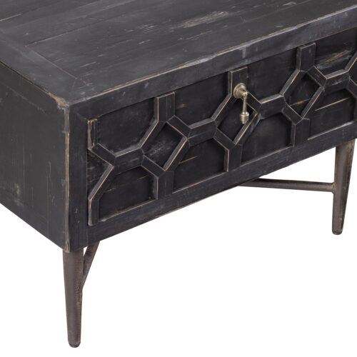 Salontafel/TV-meubel Bequest 120 x 60cm - Zwart - Afbeelding 7